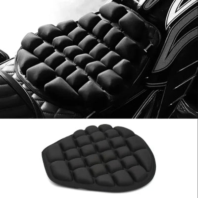 Motorcycle Seat Memory Foam Cushion Breathable Non-Slip Seat Cover for touring & long riding