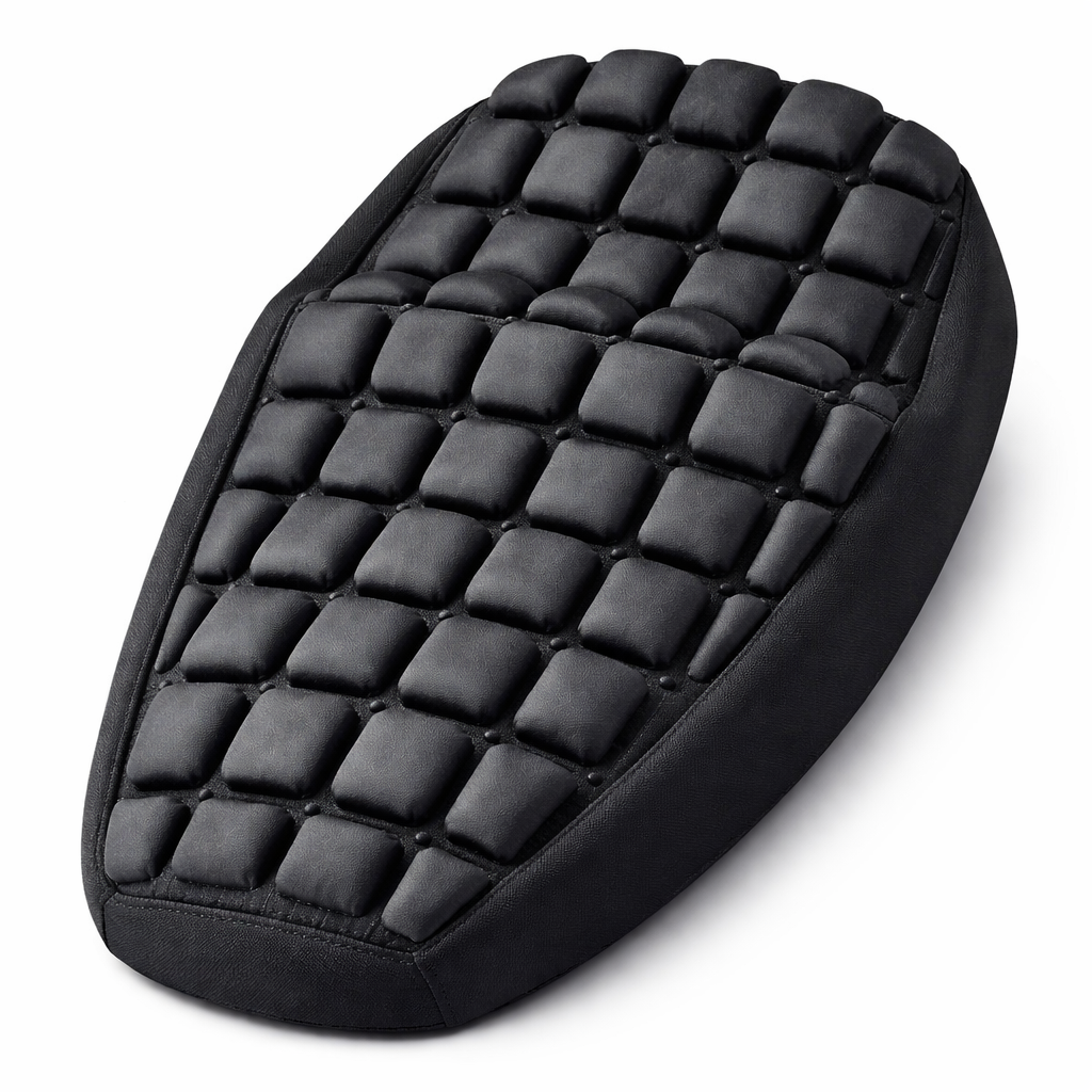 Motorcycle Seat Cushion 3D Non slip Pad Breathable Pain Relief