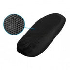 Full Seat cover Gel Universal Honeycomb Motorcycle Seat Cushion Shock Absorber Relief massage Breathable Matt Pad Accessories Honda Yamaha Suzuki
