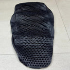Full Seat cover Gel Universal Honeycomb Motorcycle Seat Cushion Shock Absorber Relief massage Breathable Matt Pad Accessories Honda Yamaha Suzuki