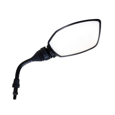 Motorcycle Rearview Side Mirrors Motorcycle Black Universal 10mm Side Mirror Rearview Mirror Anti-fall New Design Adjustable Folding Mirrors