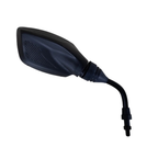 Motorcycle Rearview Side Mirrors Motorcycle Black Universal 10mm Side Mirror Rearview Mirror Anti-fall New Design Adjustable Folding Mirrors