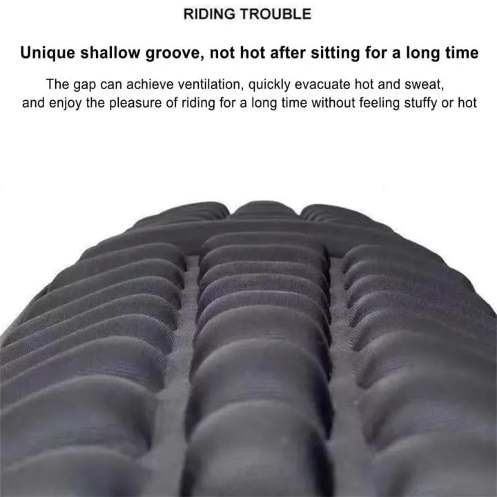 Motorcycle Seat Cushion 3D Non slip Pad Breathable Pain Relief