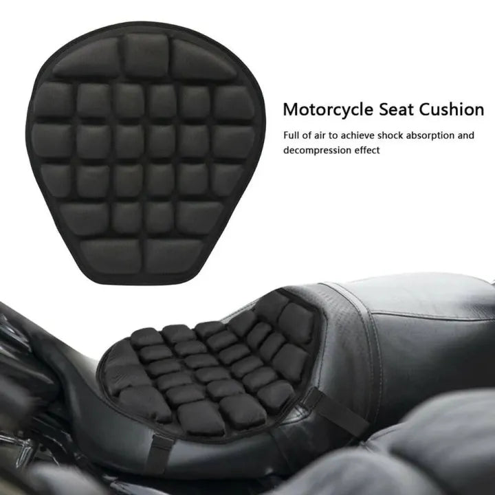 Motorcycle Seat Memory Foam Cushion Breathable Non-Slip Seat Cover for touring & long riding