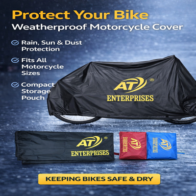Bike Cover Universal 70 and 125 Scratch & Rust Proof Cover Multicoloured